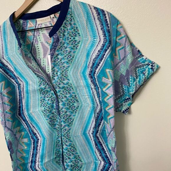 SHIRALEAH Chicago Mirabel Shirt Cover-Up - Picture 5 of 7